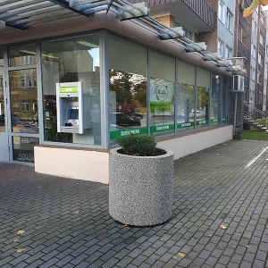 lauko vazonas G-ROUNDED-T apvalus aukstas 2