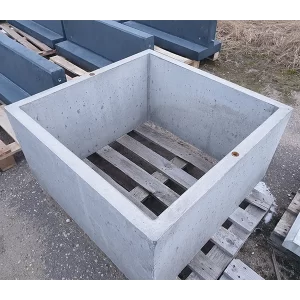 lauko vazonas G-SQ-100 kvadrato forma